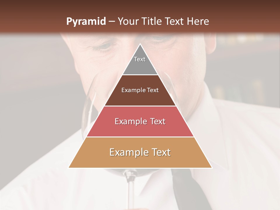 Mature Degustation Bottle PowerPoint Template