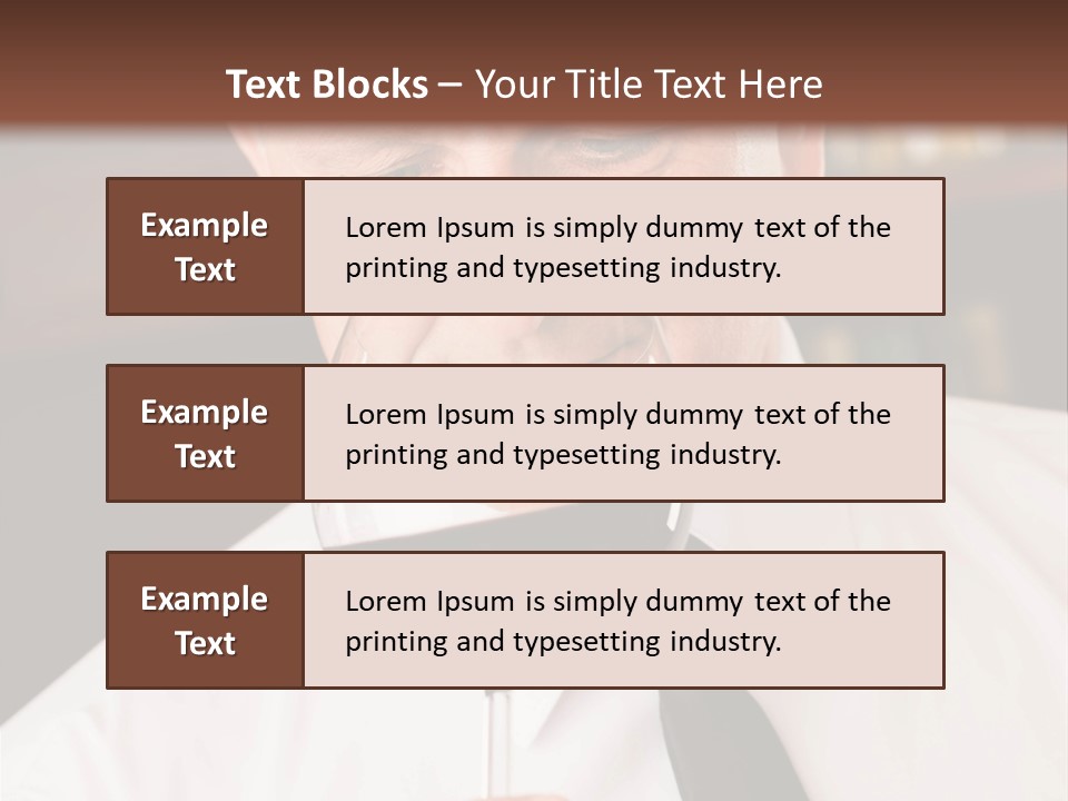 Mature Degustation Bottle PowerPoint Template