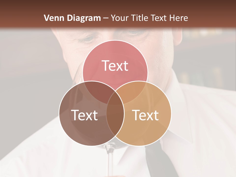 Mature Degustation Bottle PowerPoint Template