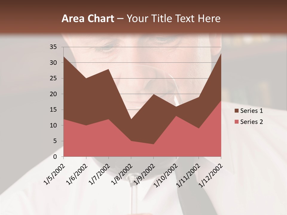 Mature Degustation Bottle PowerPoint Template