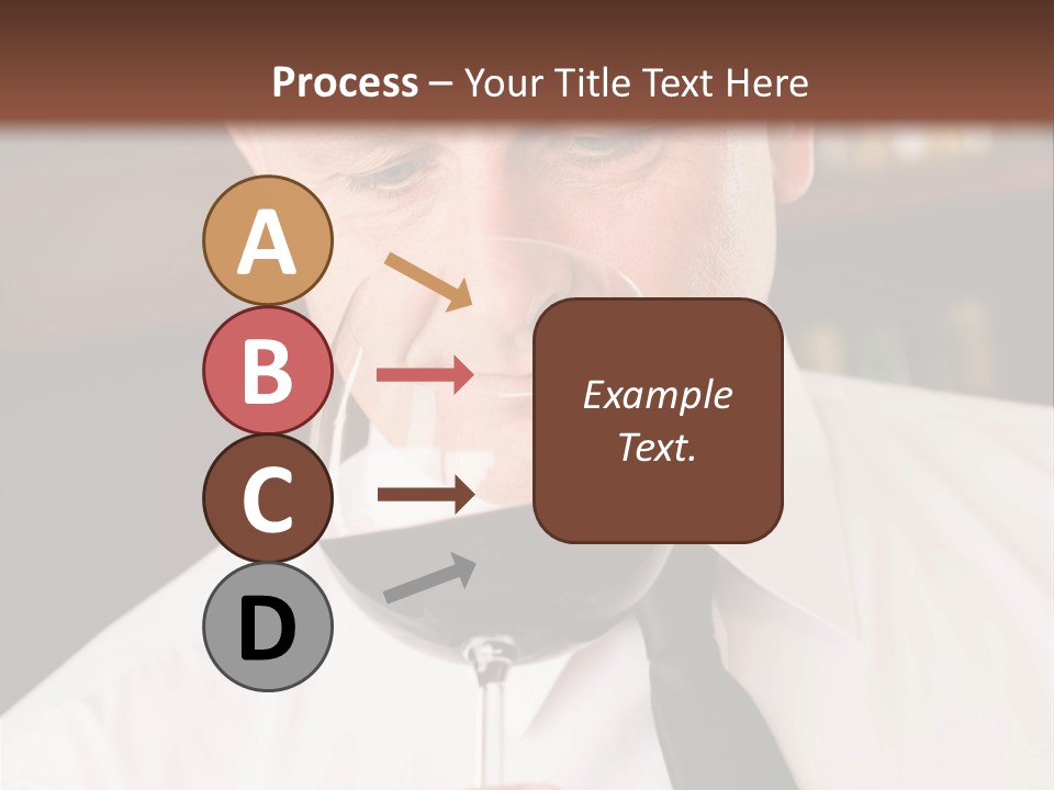Mature Degustation Bottle PowerPoint Template