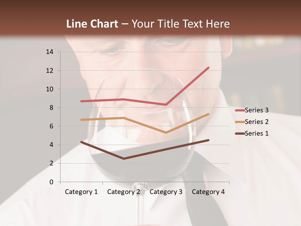 Mature Degustation Bottle PowerPoint Template