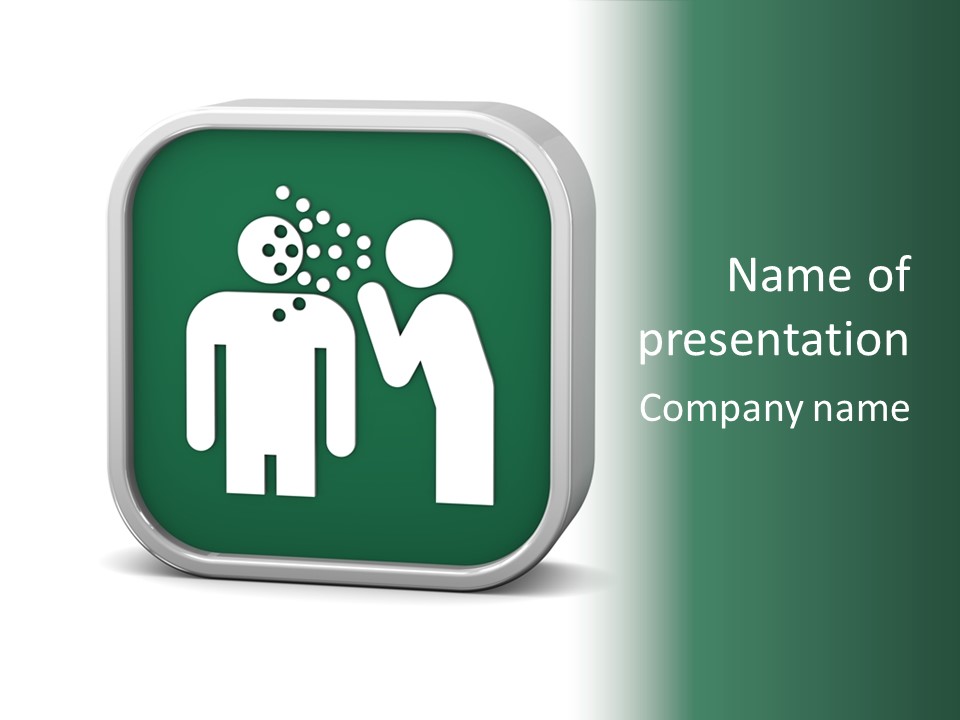 Infectious Disease Carrier Safety PowerPoint Template