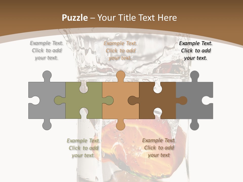 Colorful Cold Tropical PowerPoint Template