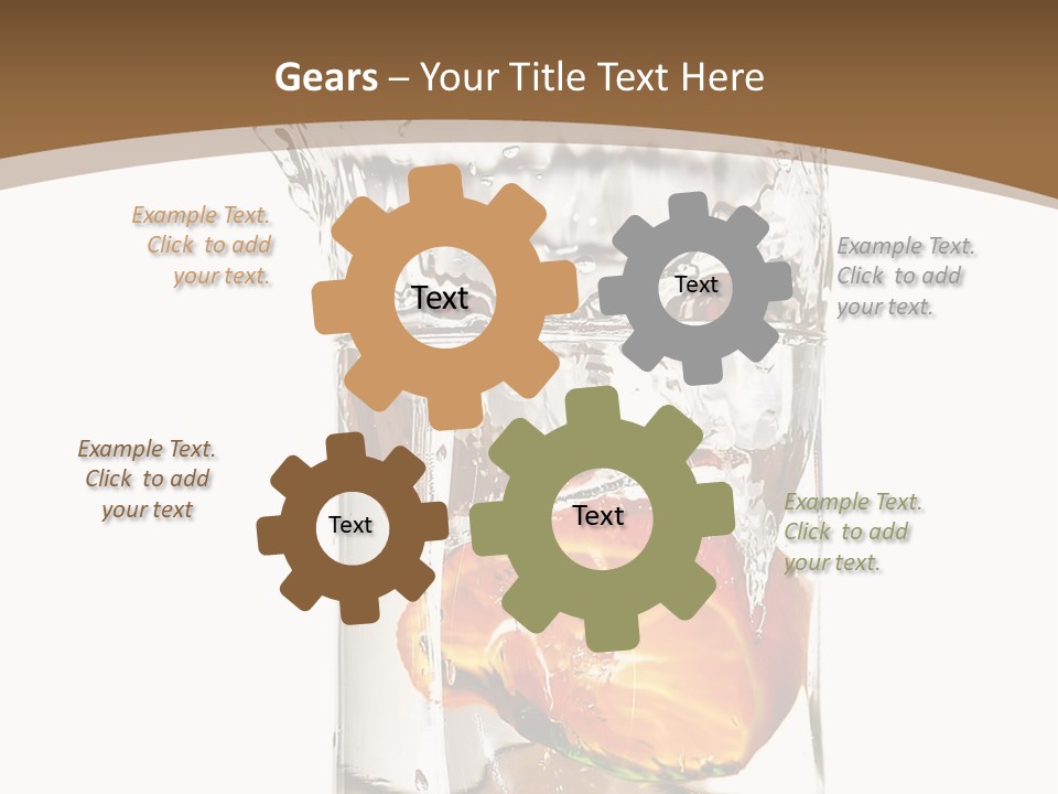 Colorful Cold Tropical PowerPoint Template