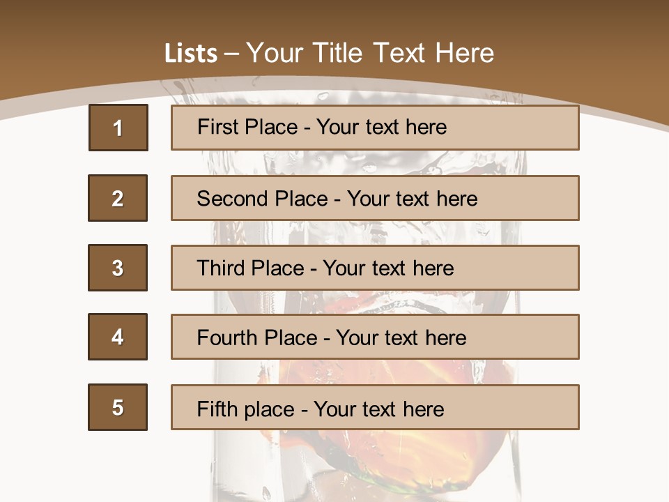 Colorful Cold Tropical PowerPoint Template