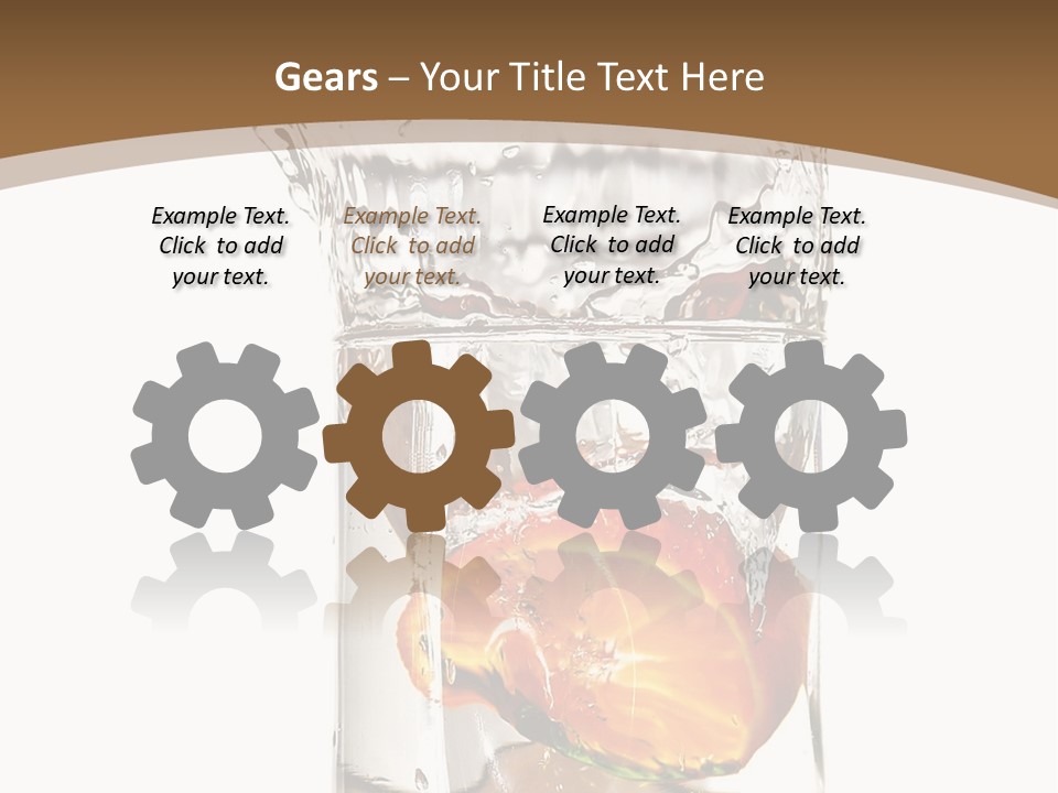 Colorful Cold Tropical PowerPoint Template