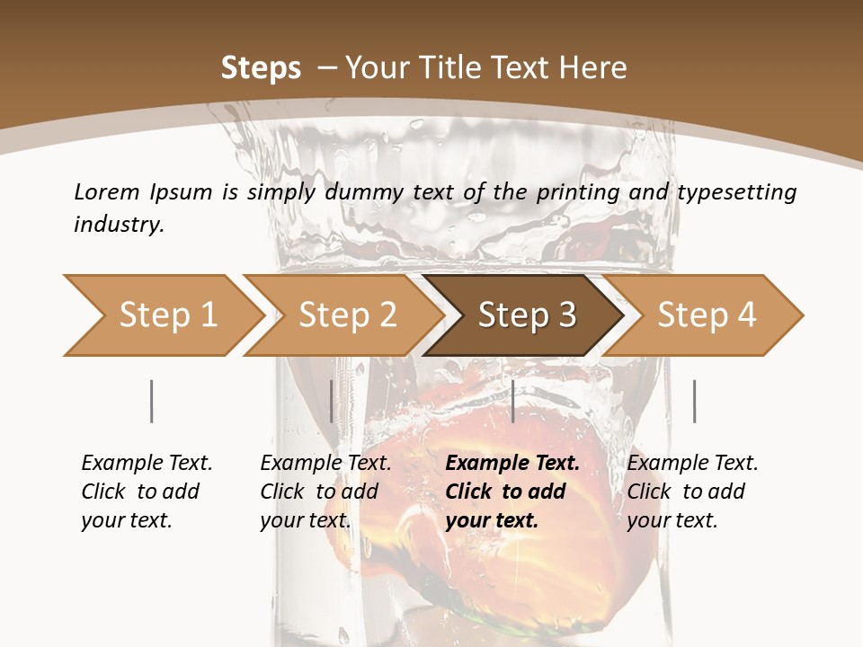 Colorful Cold Tropical PowerPoint Template