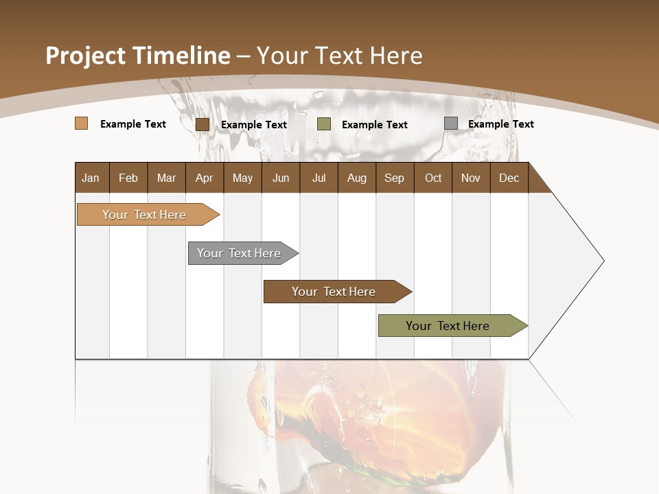 Colorful Cold Tropical PowerPoint Template