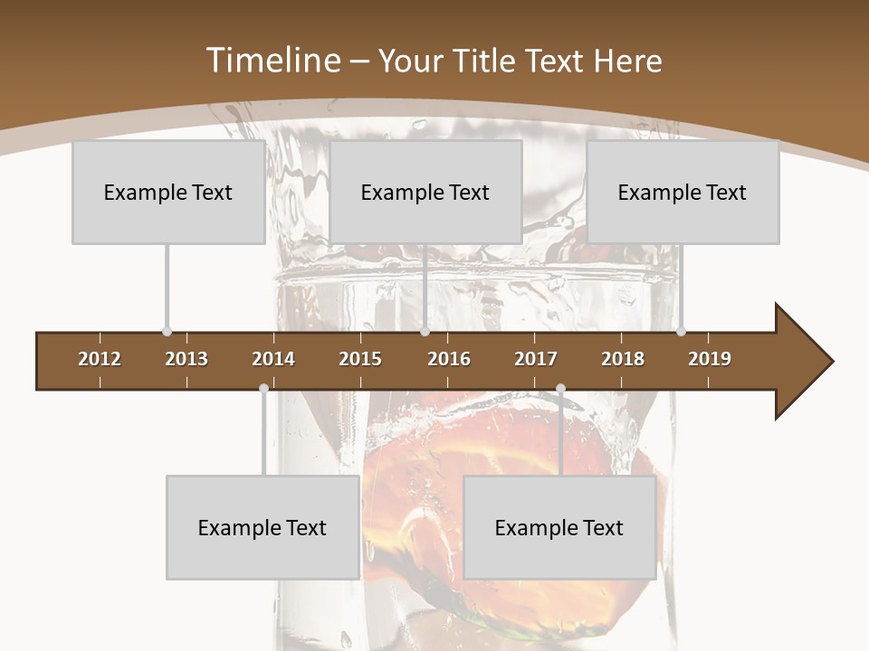 Colorful Cold Tropical PowerPoint Template