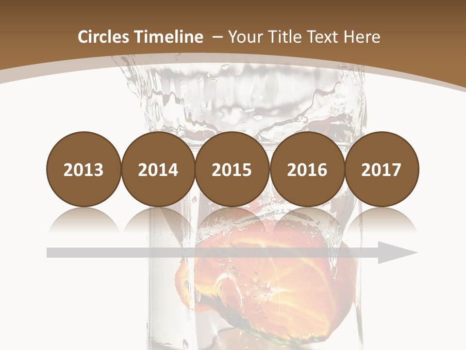 Colorful Cold Tropical PowerPoint Template