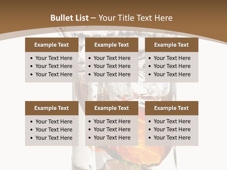 Colorful Cold Tropical PowerPoint Template