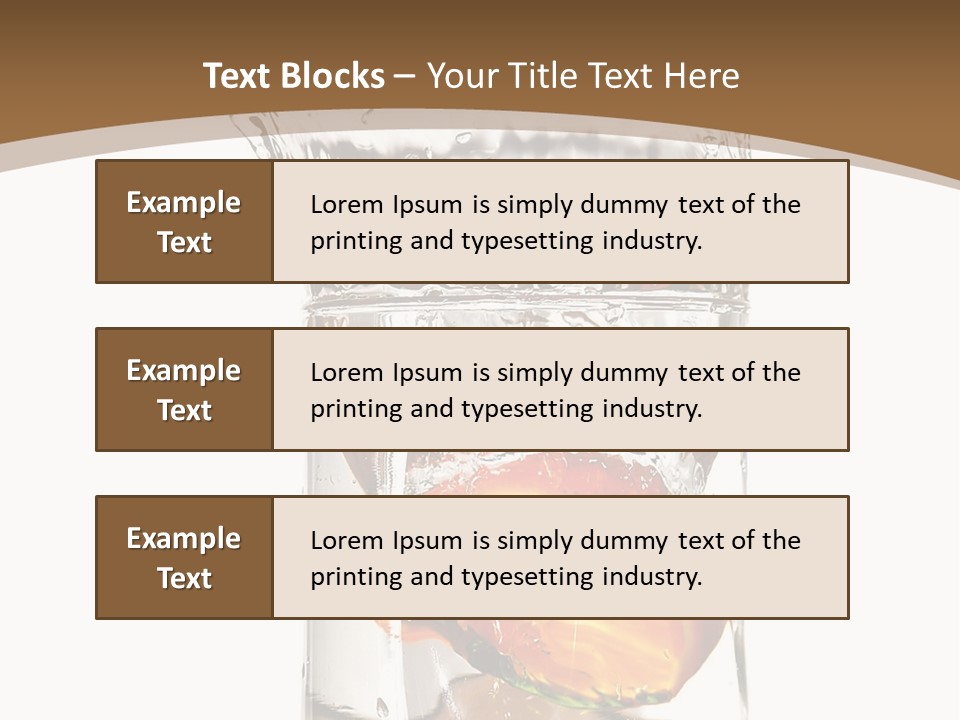 Colorful Cold Tropical PowerPoint Template