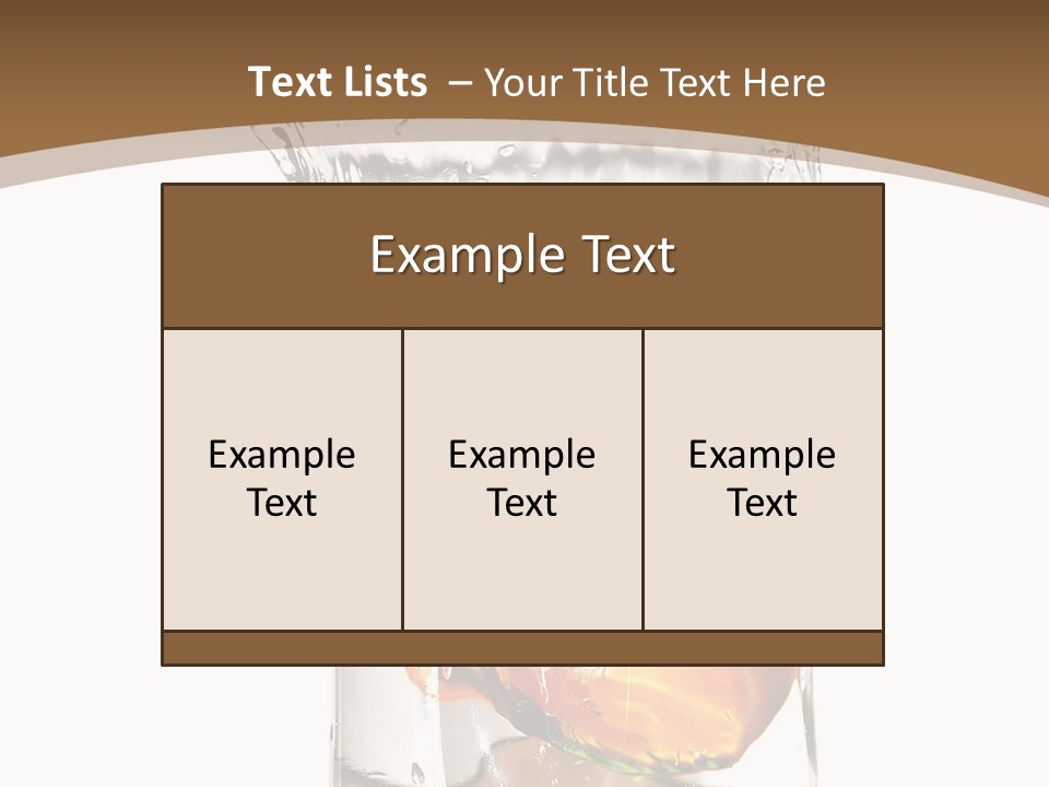 Colorful Cold Tropical PowerPoint Template