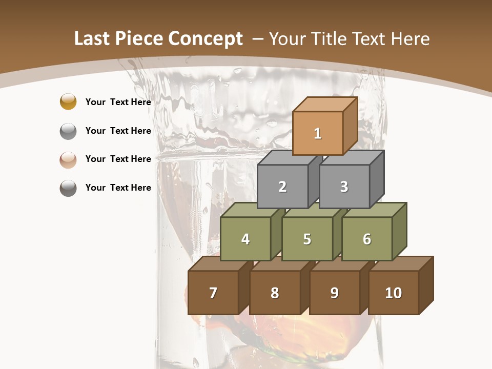 Colorful Cold Tropical PowerPoint Template