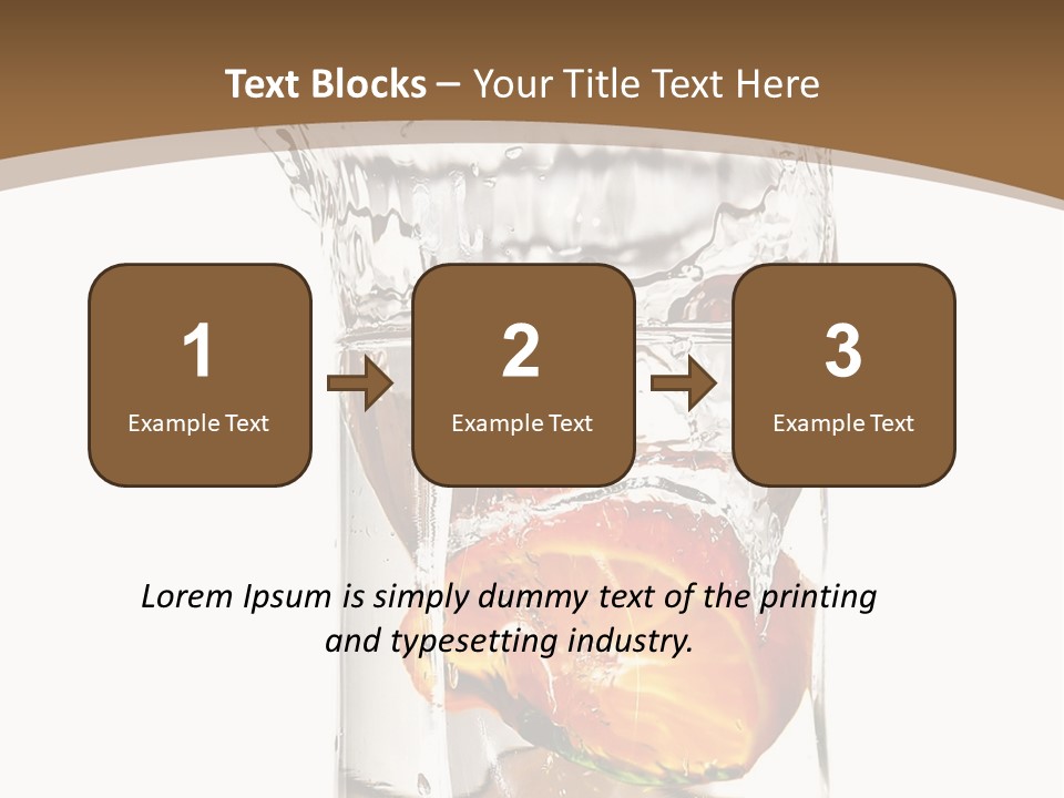 Colorful Cold Tropical PowerPoint Template