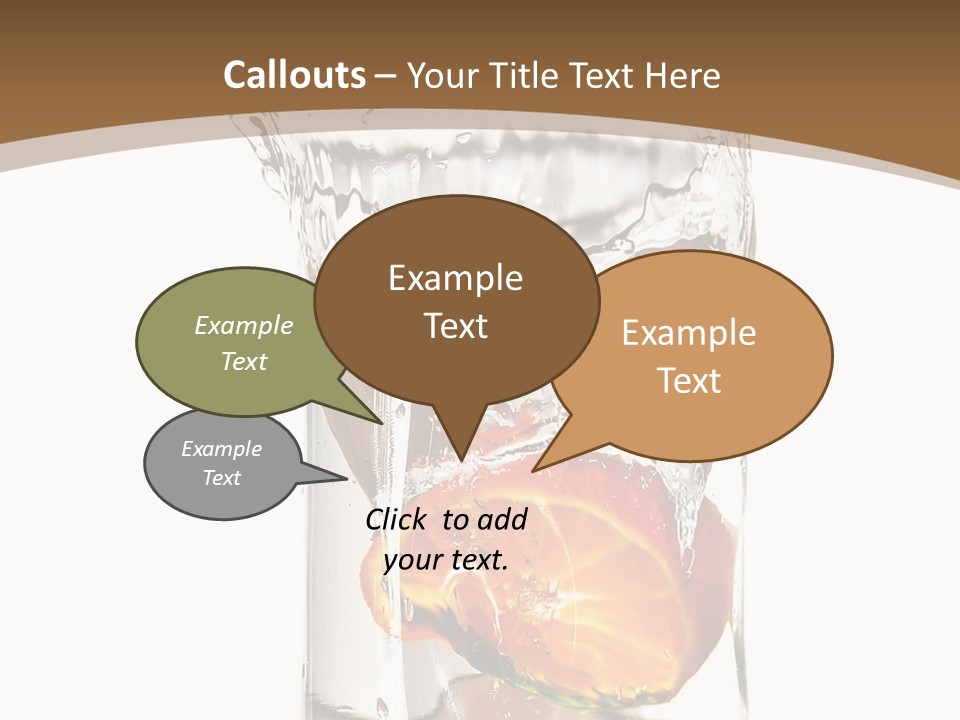 Colorful Cold Tropical PowerPoint Template