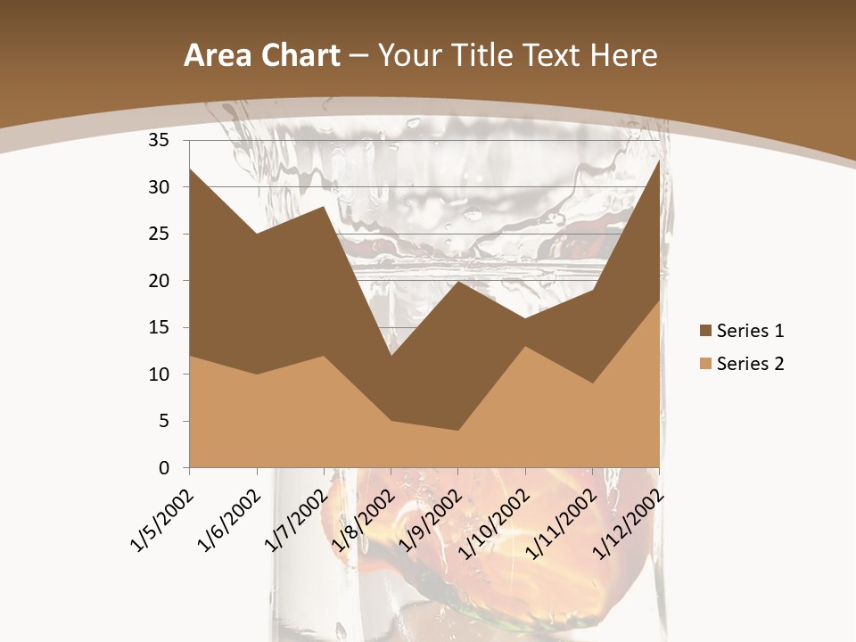 Colorful Cold Tropical PowerPoint Template