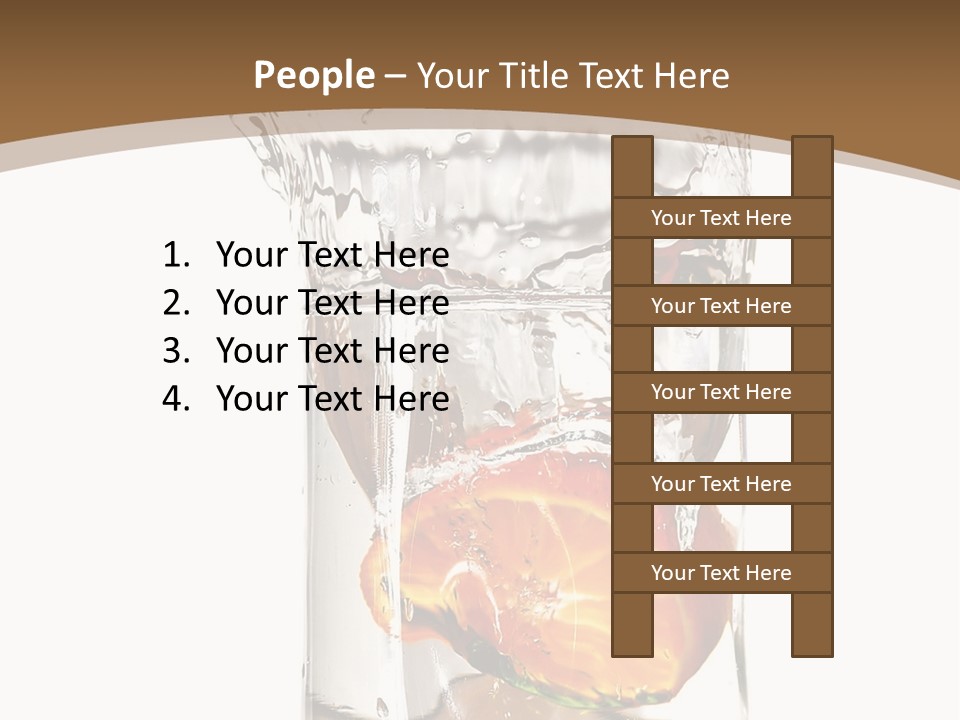 Colorful Cold Tropical PowerPoint Template