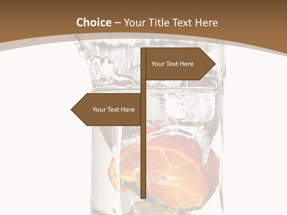 Colorful Cold Tropical PowerPoint Template