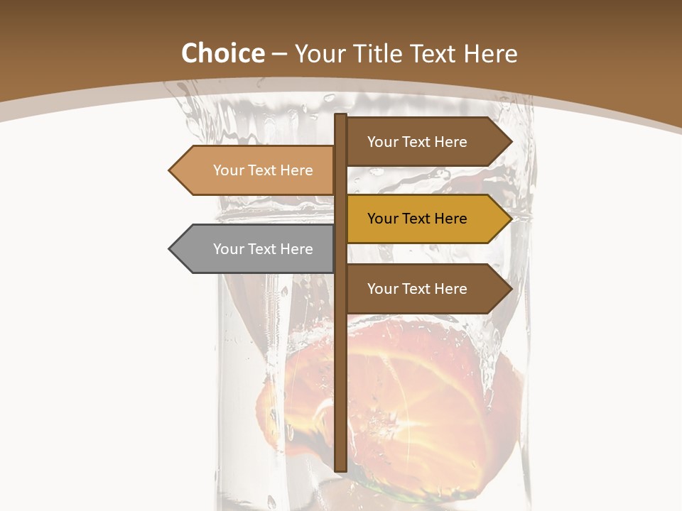 Colorful Cold Tropical PowerPoint Template