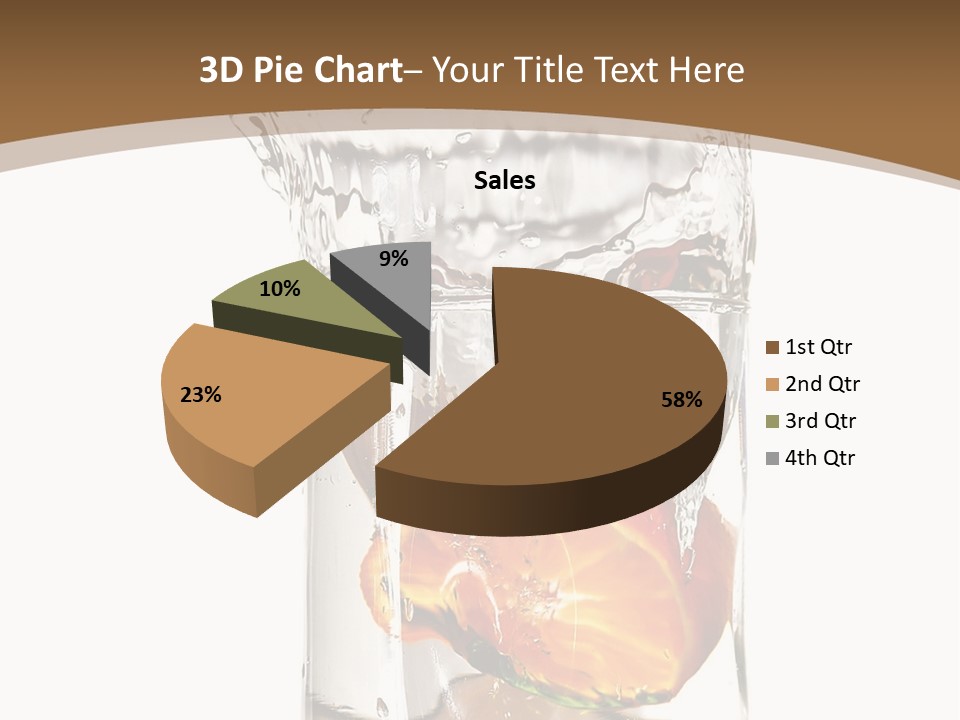 Colorful Cold Tropical PowerPoint Template