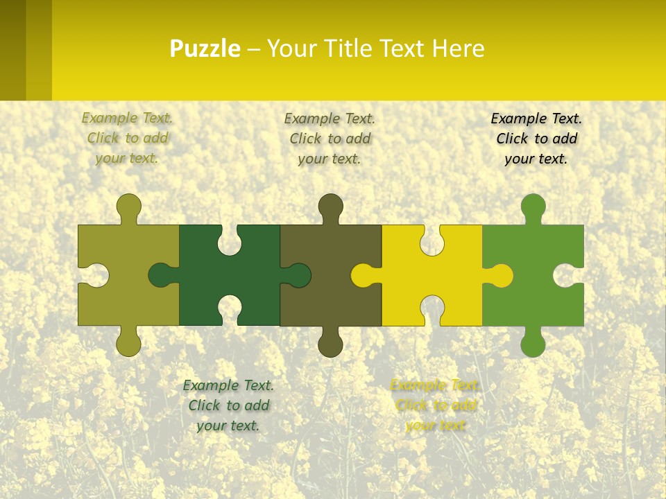 View Landscape Macro PowerPoint Template