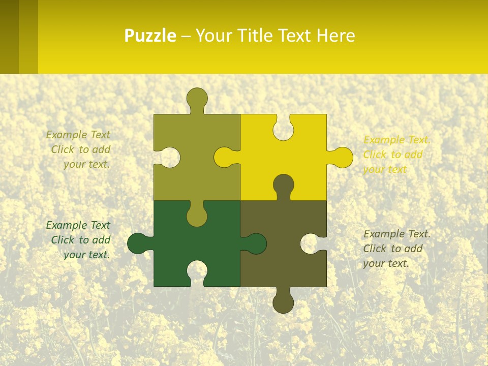 View Landscape Macro PowerPoint Template