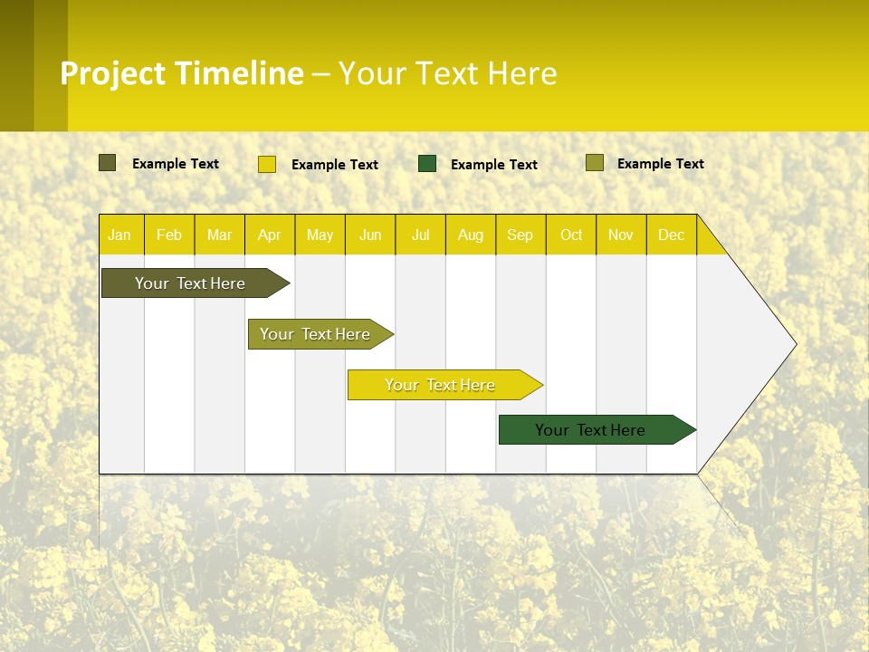 View Landscape Macro PowerPoint Template