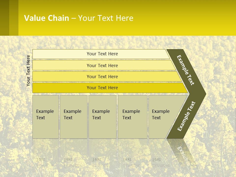 View Landscape Macro PowerPoint Template