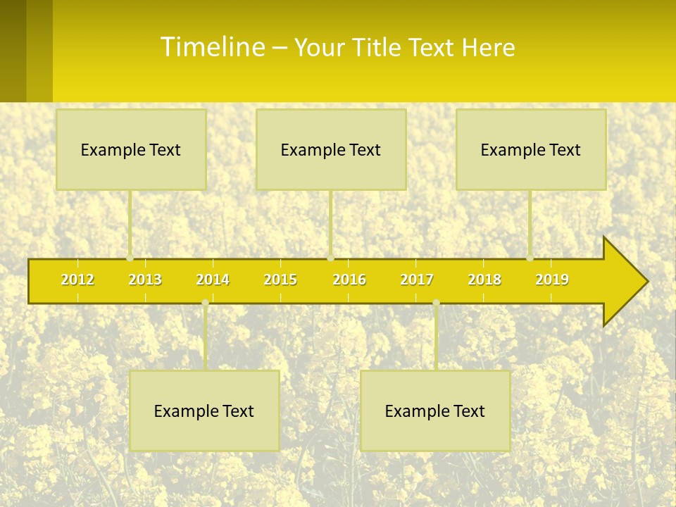View Landscape Macro PowerPoint Template