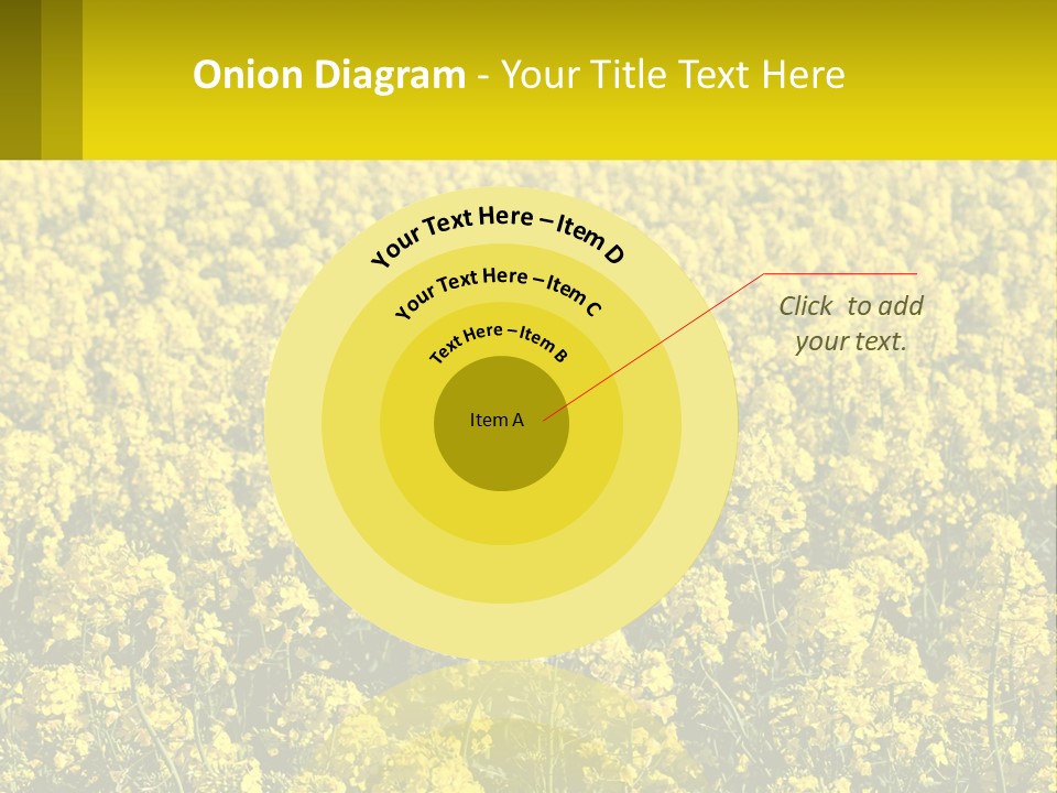 View Landscape Macro PowerPoint Template