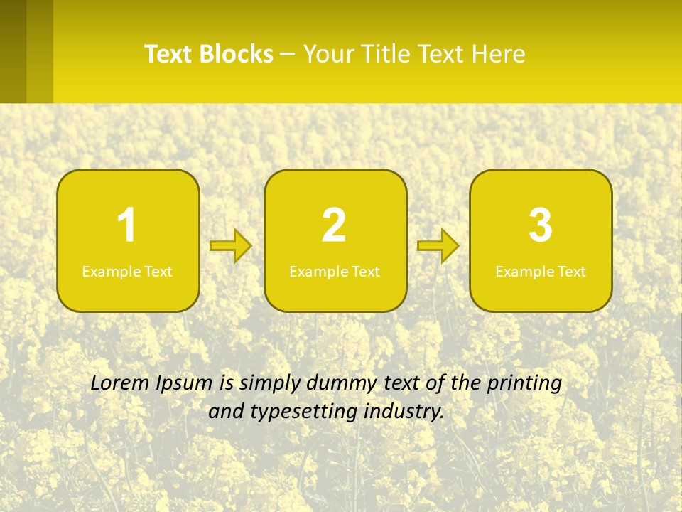 View Landscape Macro PowerPoint Template