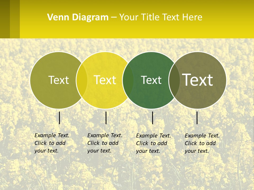 View Landscape Macro PowerPoint Template