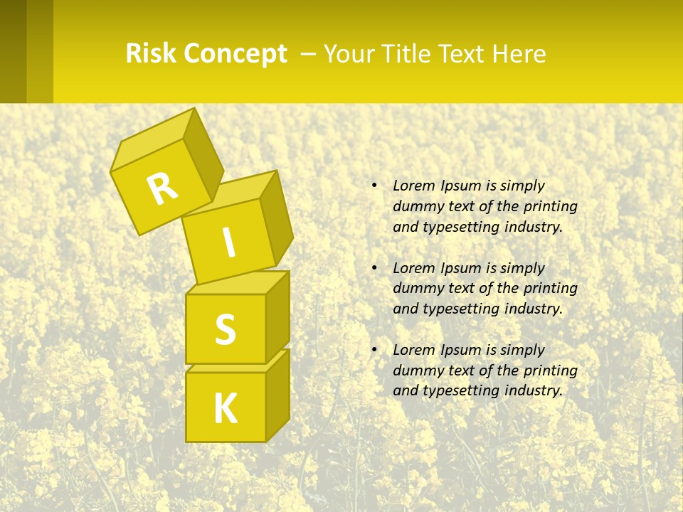 View Landscape Macro PowerPoint Template