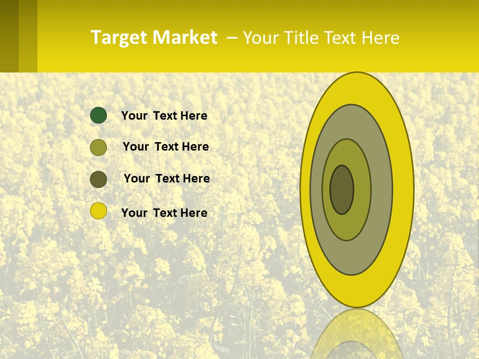 View Landscape Macro PowerPoint Template