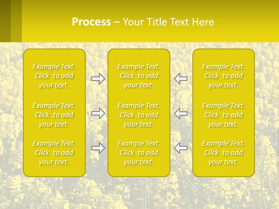 View Landscape Macro PowerPoint Template
