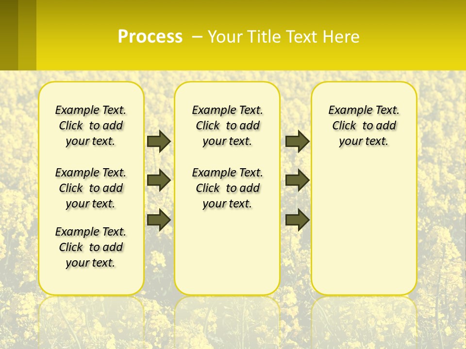 View Landscape Macro PowerPoint Template