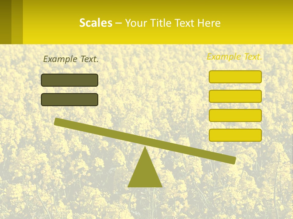 View Landscape Macro PowerPoint Template