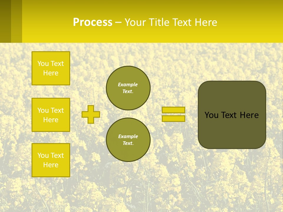 View Landscape Macro PowerPoint Template