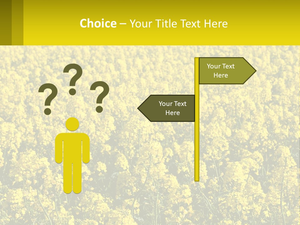 View Landscape Macro PowerPoint Template