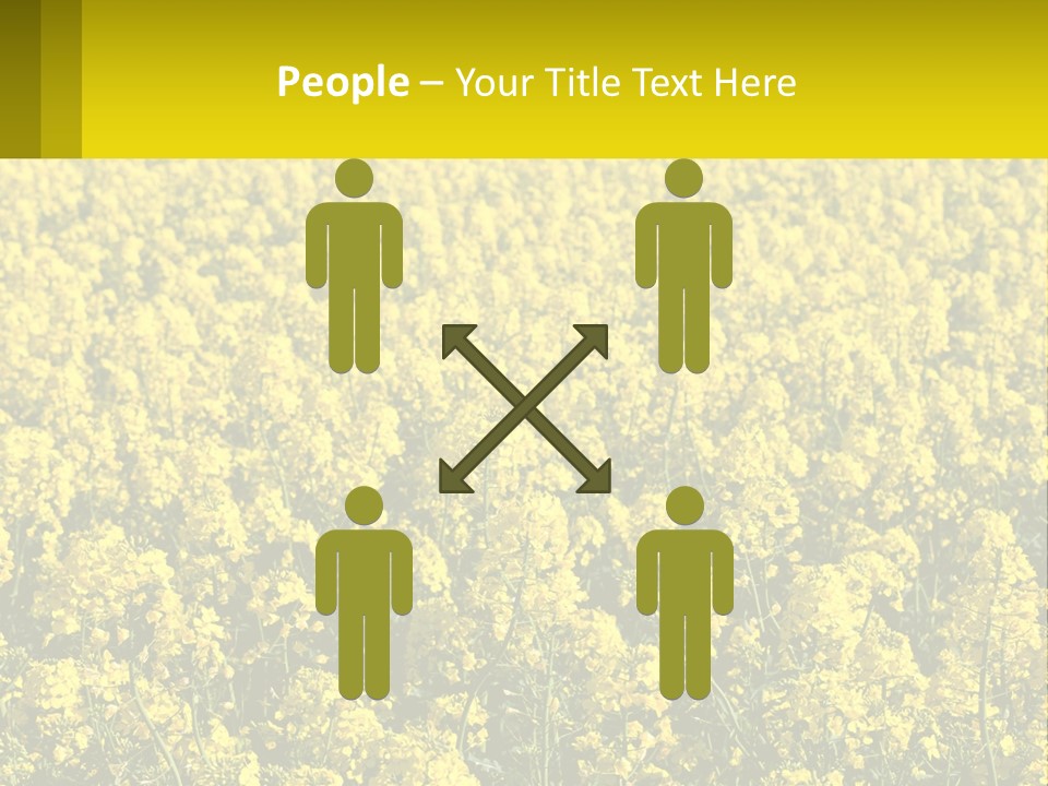 View Landscape Macro PowerPoint Template