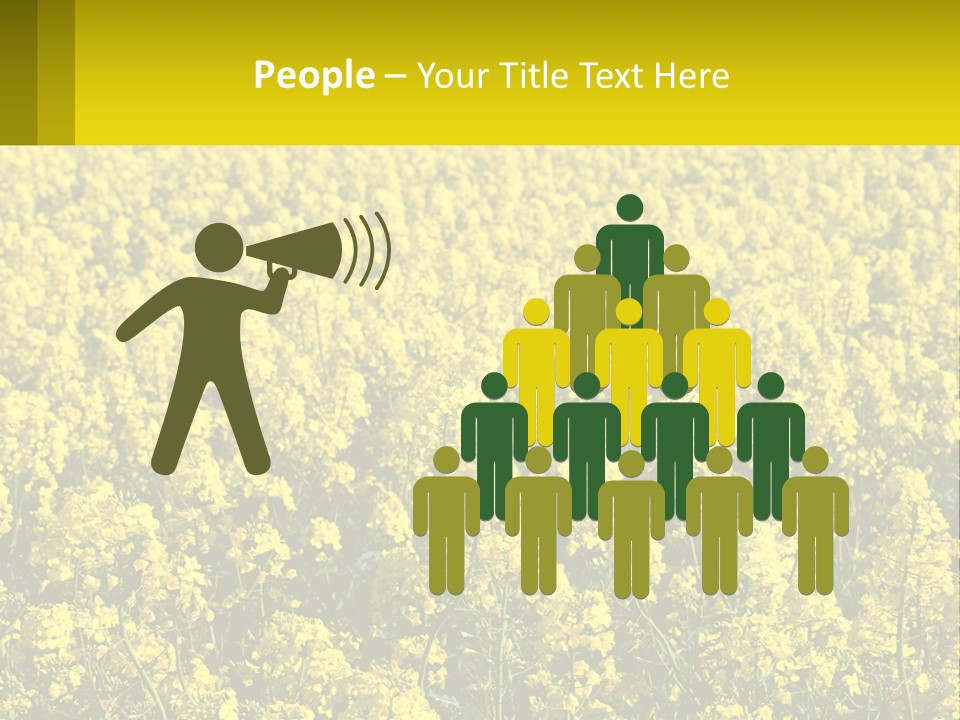 View Landscape Macro PowerPoint Template