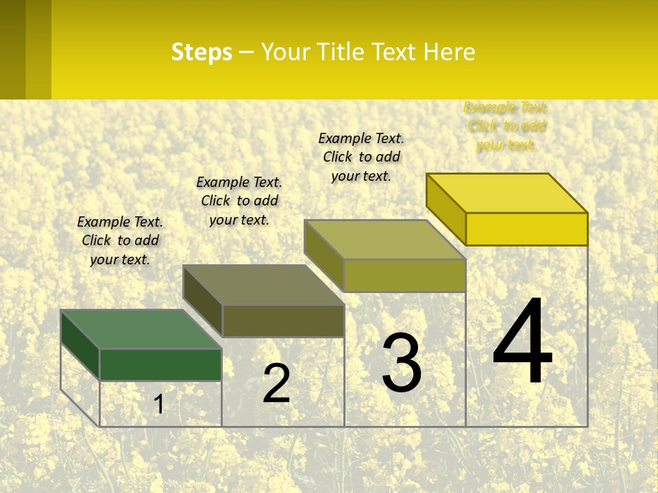 View Landscape Macro PowerPoint Template
