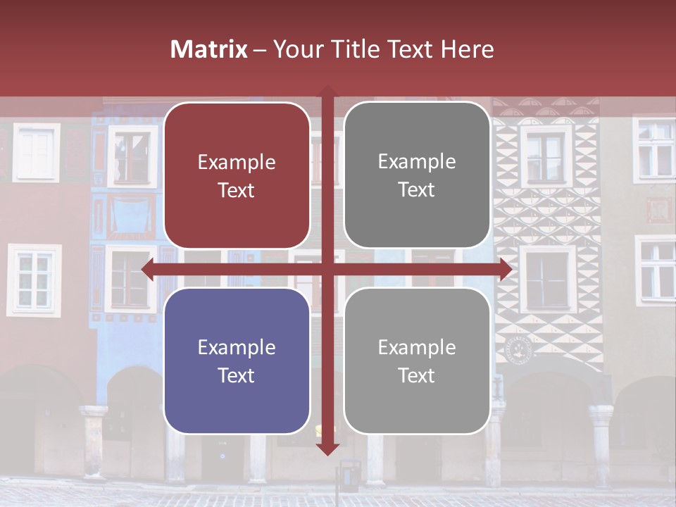 Pink Eastern Panorama PowerPoint Template