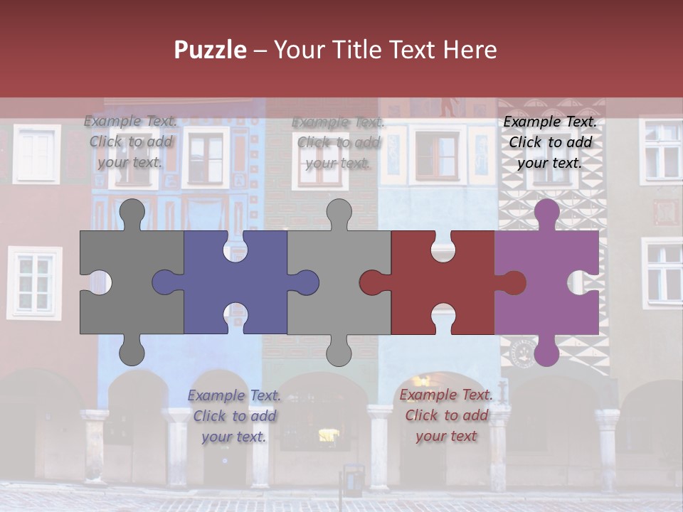 Pink Eastern Panorama PowerPoint Template