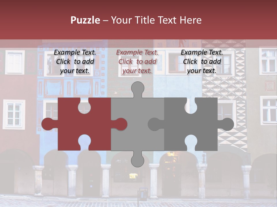 Pink Eastern Panorama PowerPoint Template