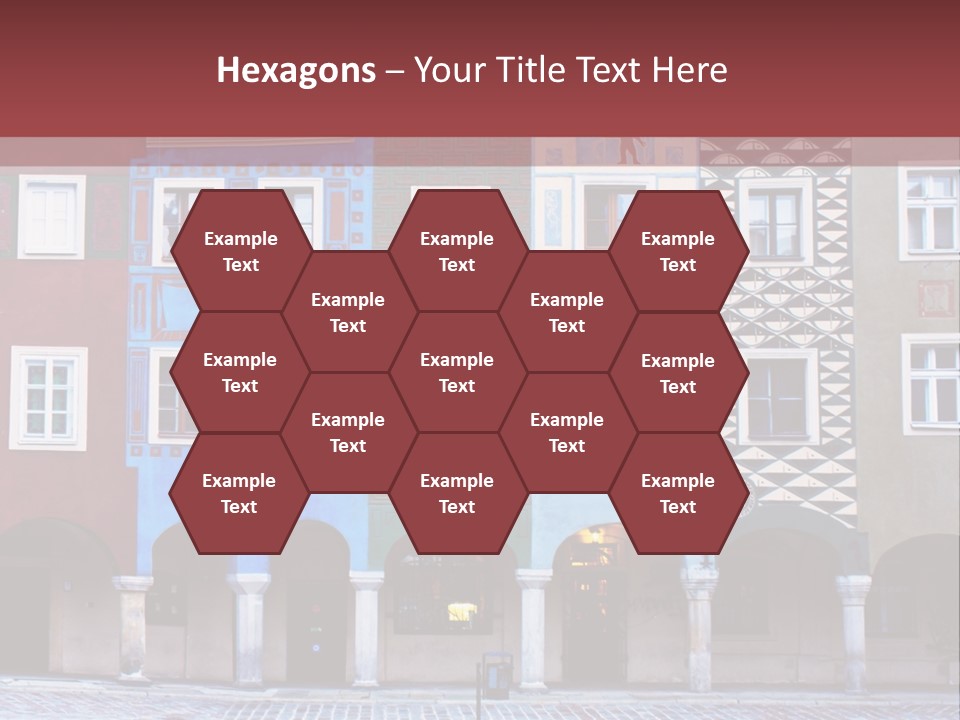 Pink Eastern Panorama PowerPoint Template