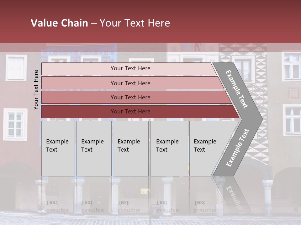 Pink Eastern Panorama PowerPoint Template