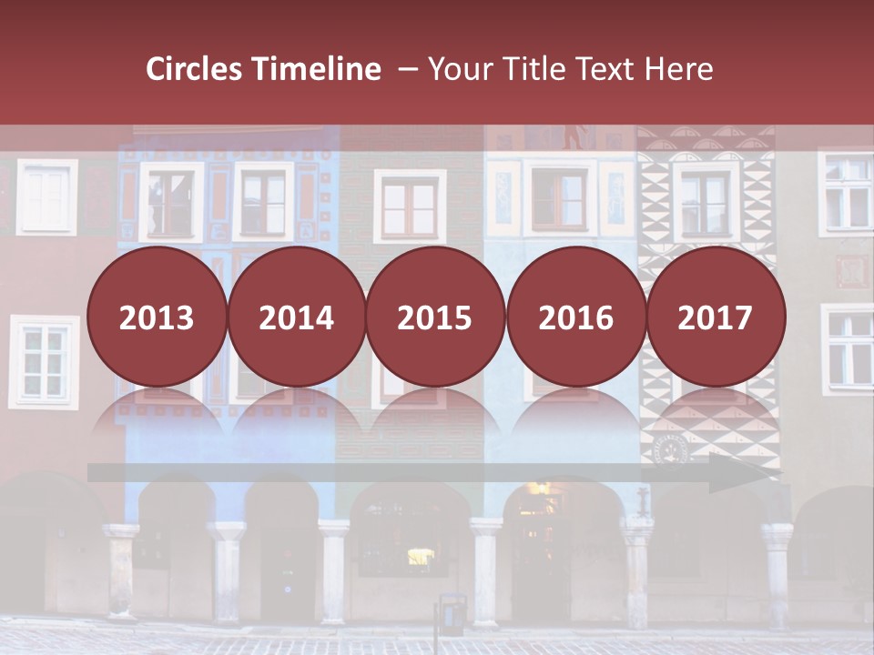 Pink Eastern Panorama PowerPoint Template